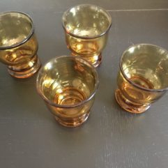 verres pernod années 70