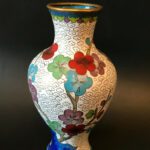 vase en cloisonné chinois