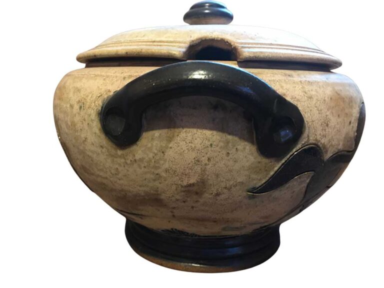 soupière art déco signée guérin