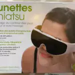 lunettes shiatsu massage du contour des yeux
