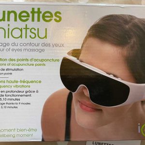 lunettes shiatsu massage du contour des yeux