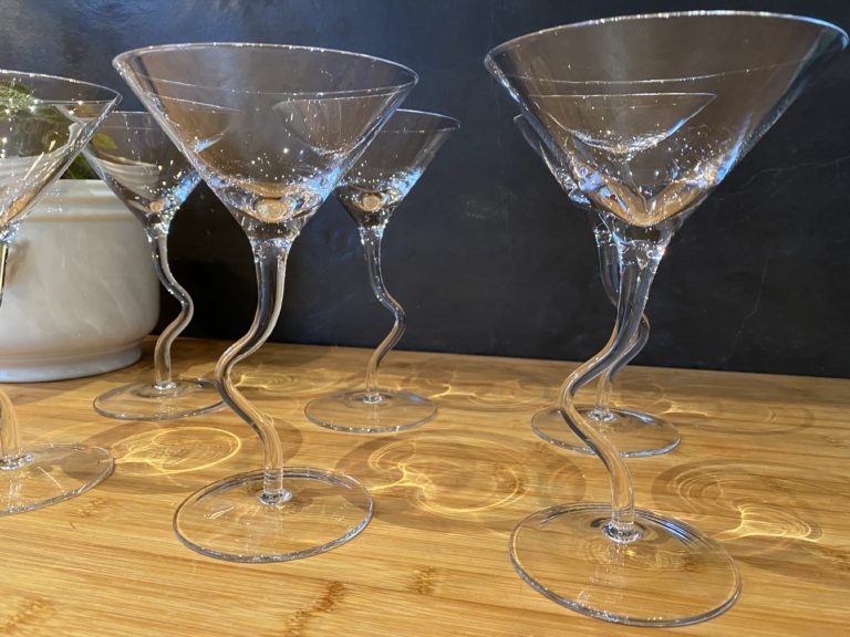 Verres à cocktail originaux