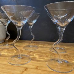 Verres à cocktail originaux