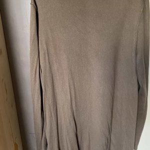gilet long kaki femme