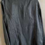 veste chemise noire transparente
