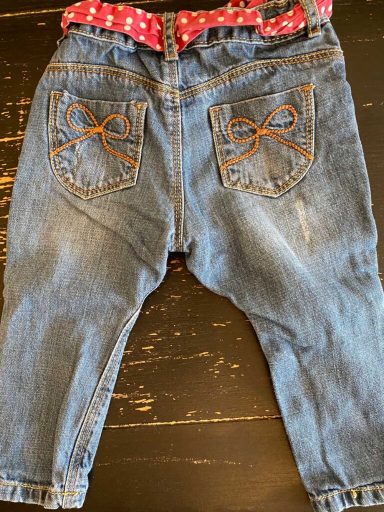 jean bébé fille zara