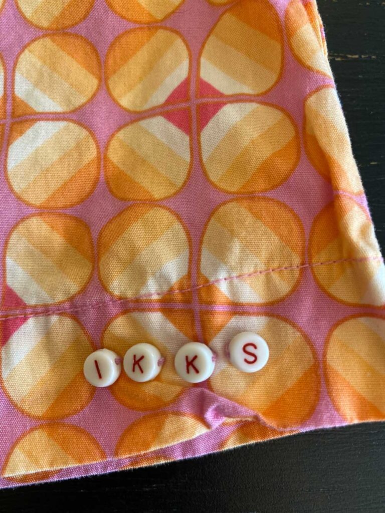 blouse IKKS orange rose bébé fille