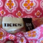 blouse IKKS orange rose bébé fille