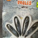 faux ongles noirs Halloween