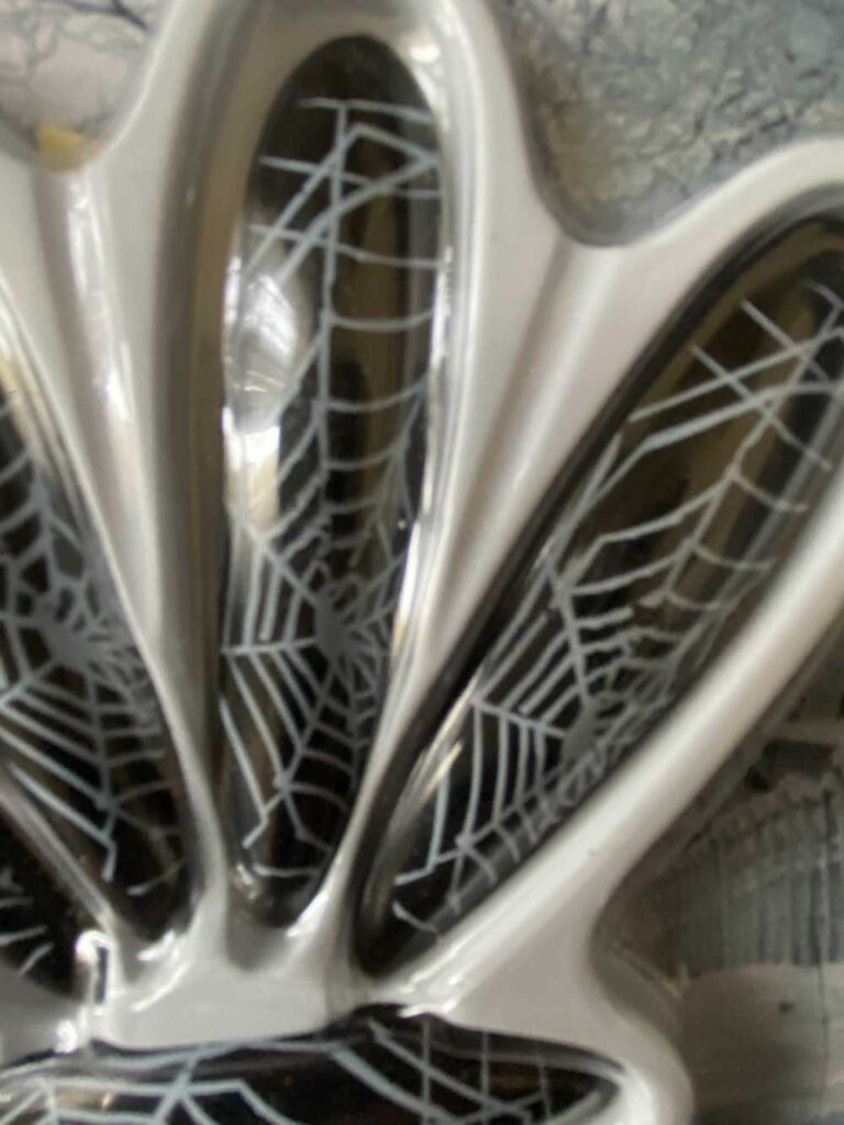 faux ongles noirs Halloween