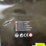 faux ongles noirs Halloween