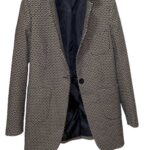 veste blazer Benetton à motifs
