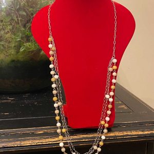 collier 3 chaînes "belle paris"