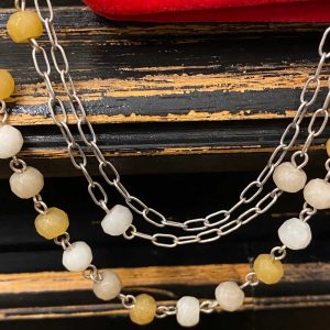 collier 3 chaînes "belle paris"