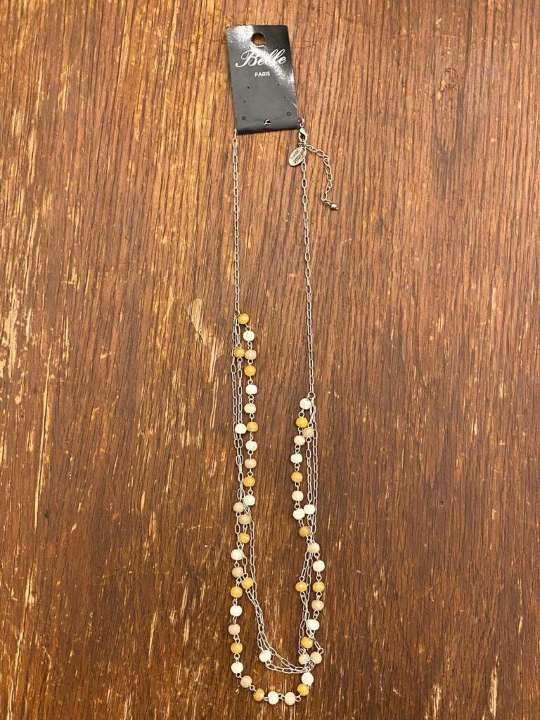 collier 3 chaînes "belle paris"