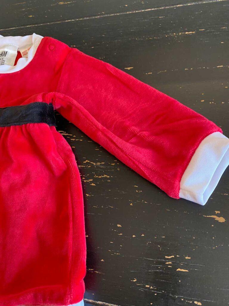 tenue de père noël 9 12 mois