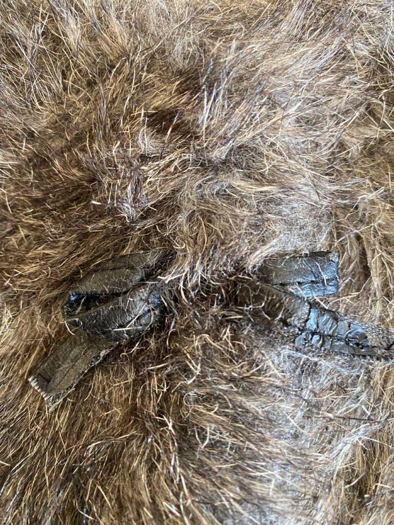 gilet fausse fourrure 2 3 ans