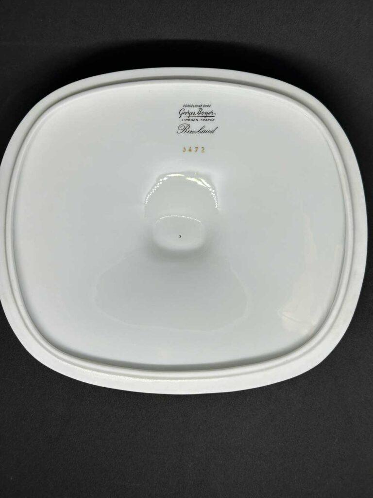 soupière porcelaine de limoges Georges Boyer