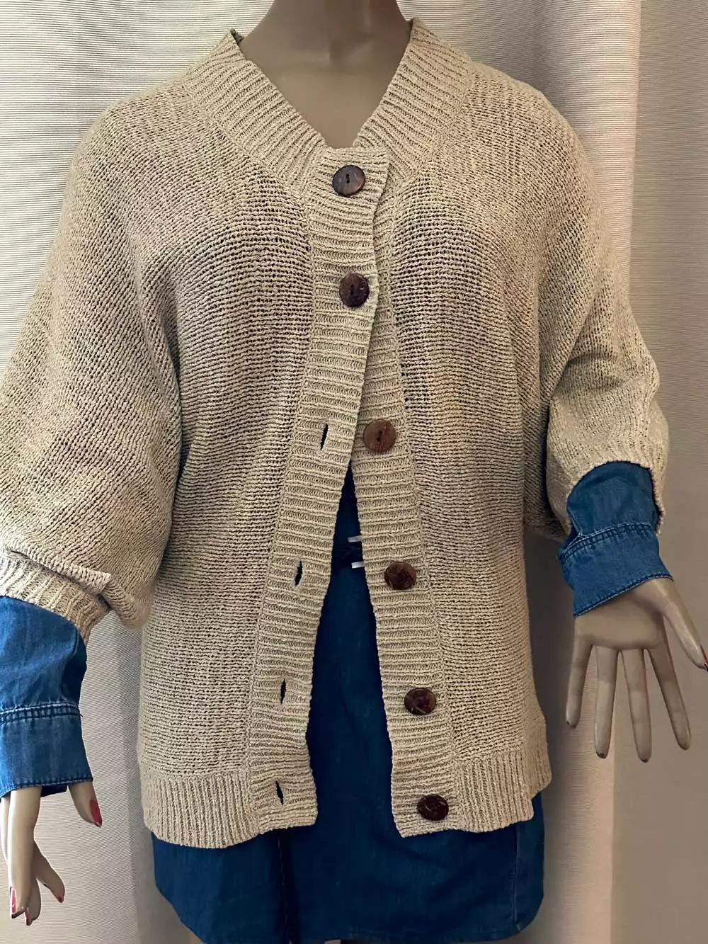 Gilet manche chauve souris 2025