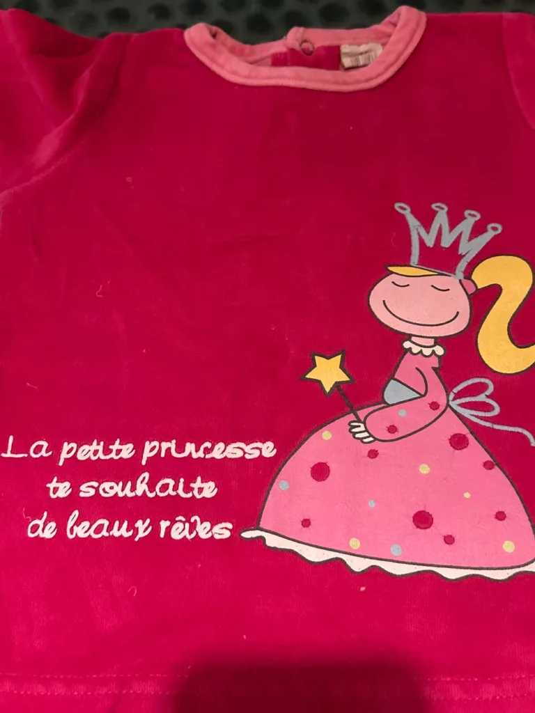 pyjama fille princesse 3 ans