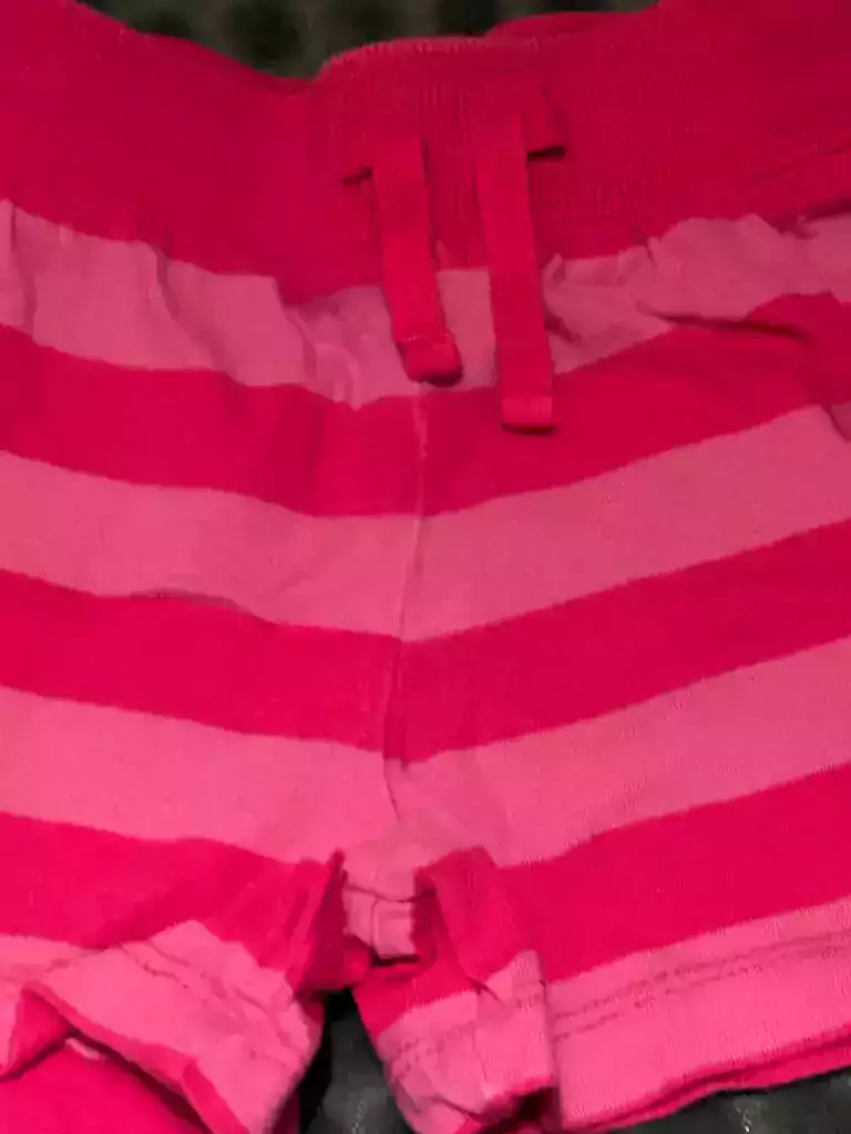 short rayé rose disney 3-4 ans