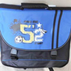 Cartable bleu primaire 38 cm