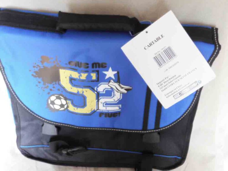 Cartable bleu primaire 38 cm