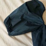Robe Noire Zara épaules bouffantes taille 34 XS