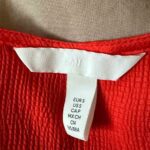 robe H&M orange tailleS