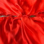 robe H&M orange tailleS