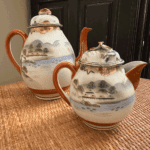 Service Thé Porcelaine Japonaise Kutani Vintage