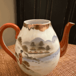 Service Thé Porcelaine Japonaise Kutani Vintage