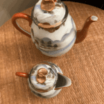 Service Thé Porcelaine Japonaise Kutani Vintage