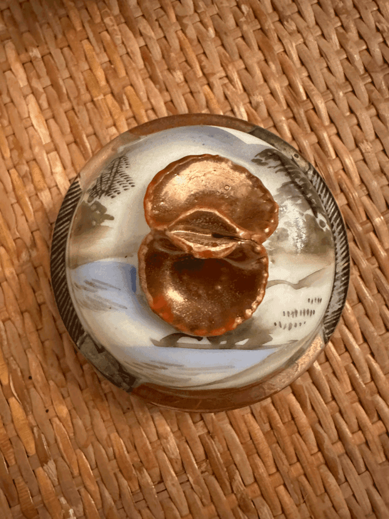 Service Thé Porcelaine Japonaise Kutani Vintage