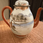 Service Thé Porcelaine Japonaise Kutani Vintage