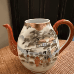 Service Thé Porcelaine Japonaise Kutani Vintage