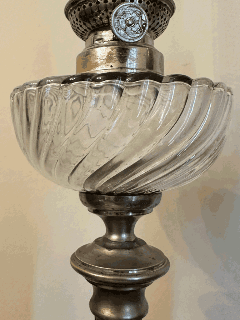 Lampes à pétrole Kosmos Brenner en régule