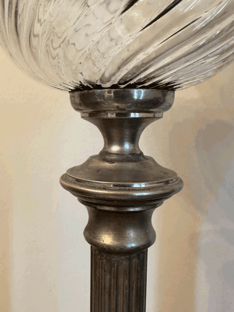 Lampes à pétrole Kosmos Brenner en régule