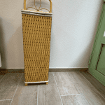 Huche à Pain en Rotin Année 60