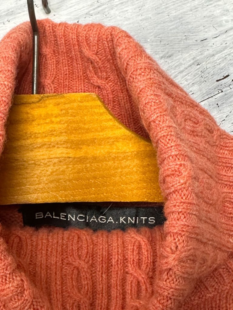 Robe Pull en Laine Balenciaga