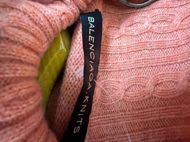 Robe Pull en Laine Balenciaga