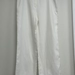 Pantalon blanc lin galeande
