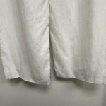 Pantalon blanc lin galeande