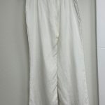 Pantalon blanc lin galeande