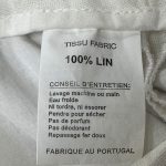Pantalon blanc lin galeande