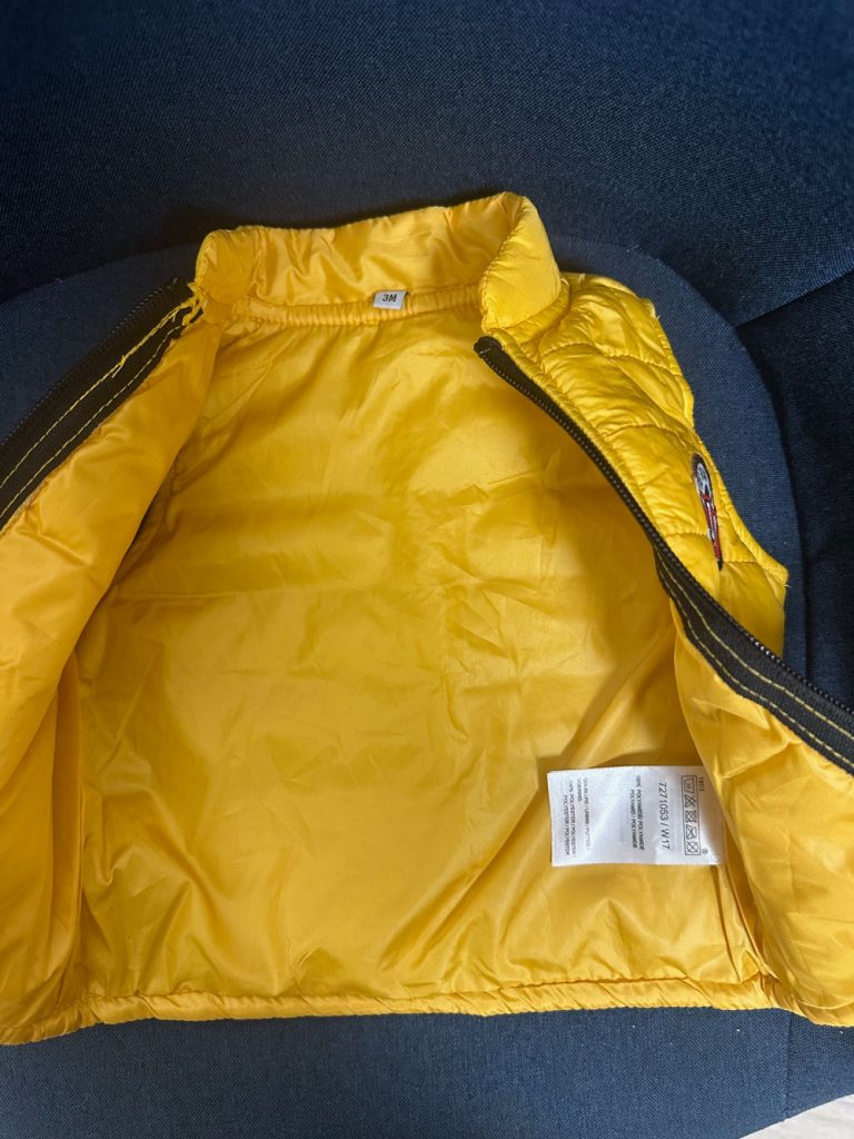 doudoune sans manches bébé 3 mois