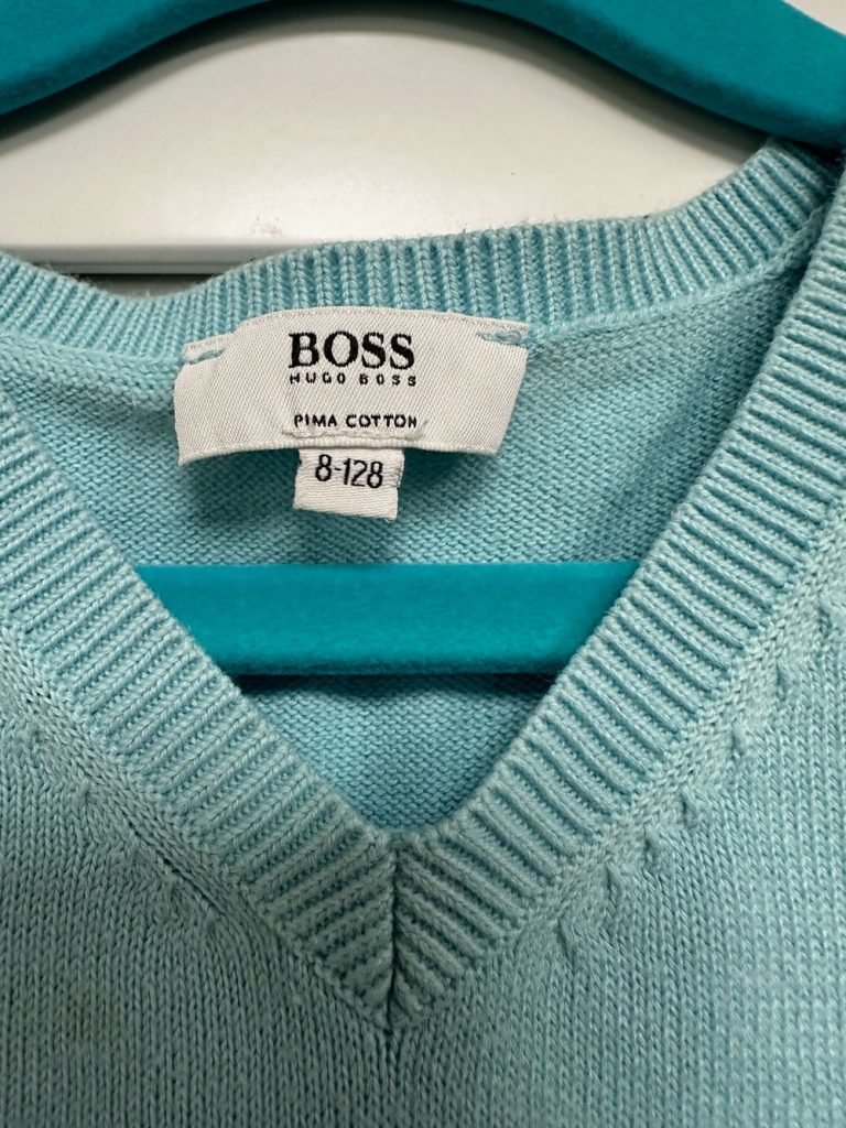 Pull garçon Hugo Boss 8 ans