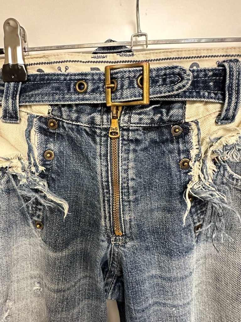 jean homme vintage dolce et gabbana