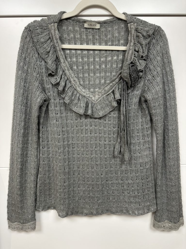 pull femme gris taille3