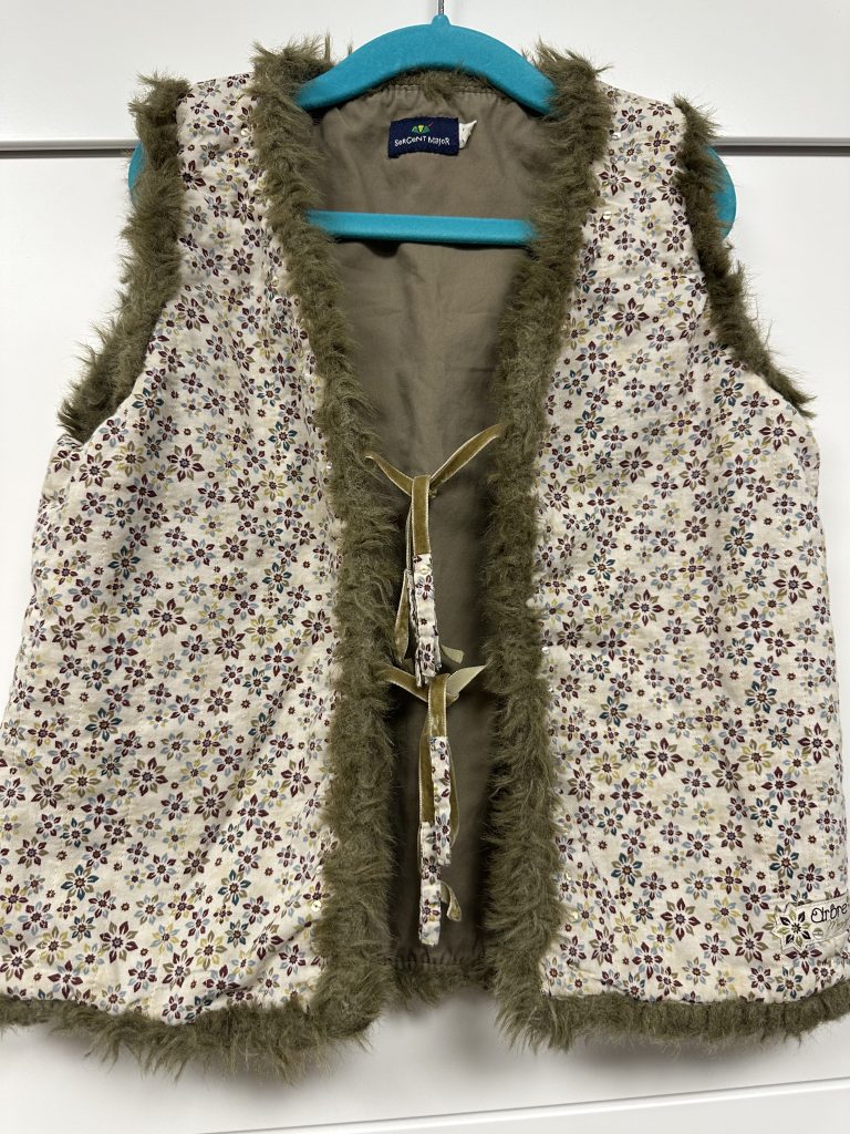 Gilet sans manches fille 6 ans Sergent Major
